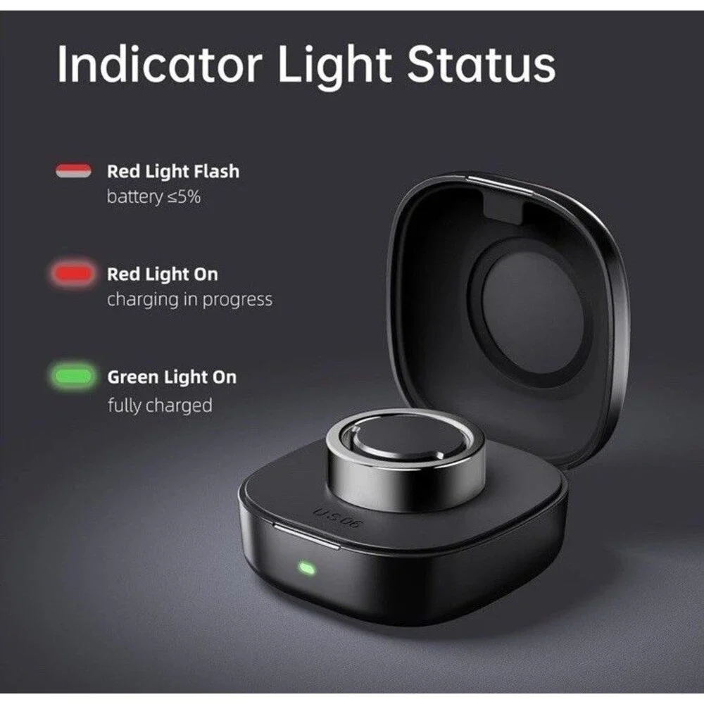 Compatible with Ou-ra Ring Gen3 - Smart Ring Wireless Charger Size 8/ 600mAh